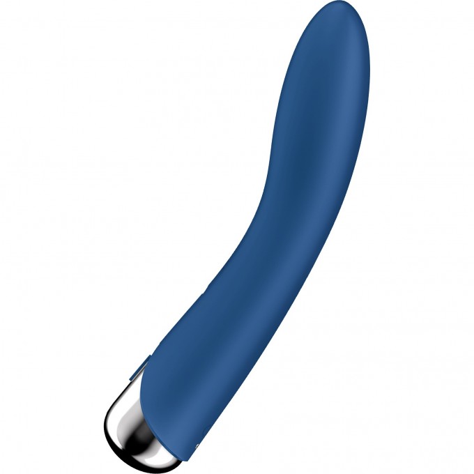 Вибратор для точки G с ротацией SATISFYER SPINNING VIBE 1 синий 4048703